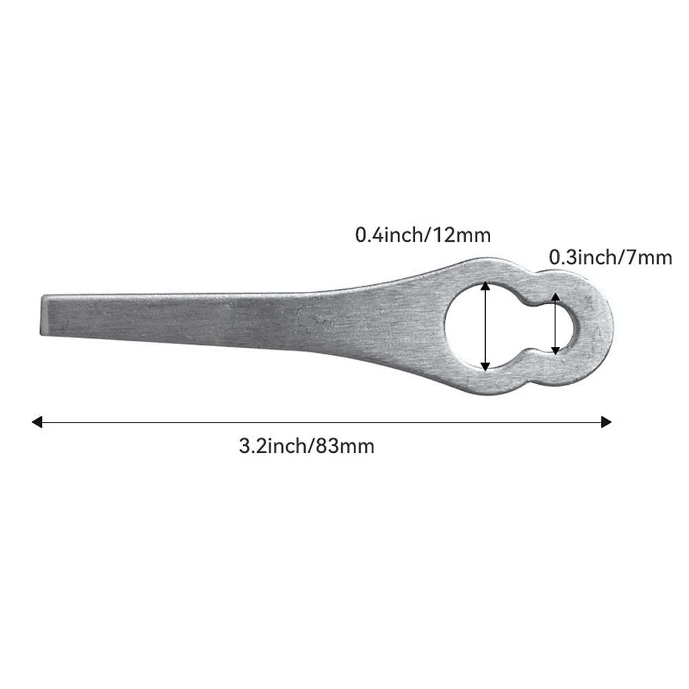 2/3Pcs Lawnmower Blades Metal Grass Cutting Blade Practical Mowing Machine Blades Easy To Install Garden Power Tool Accessories view 6