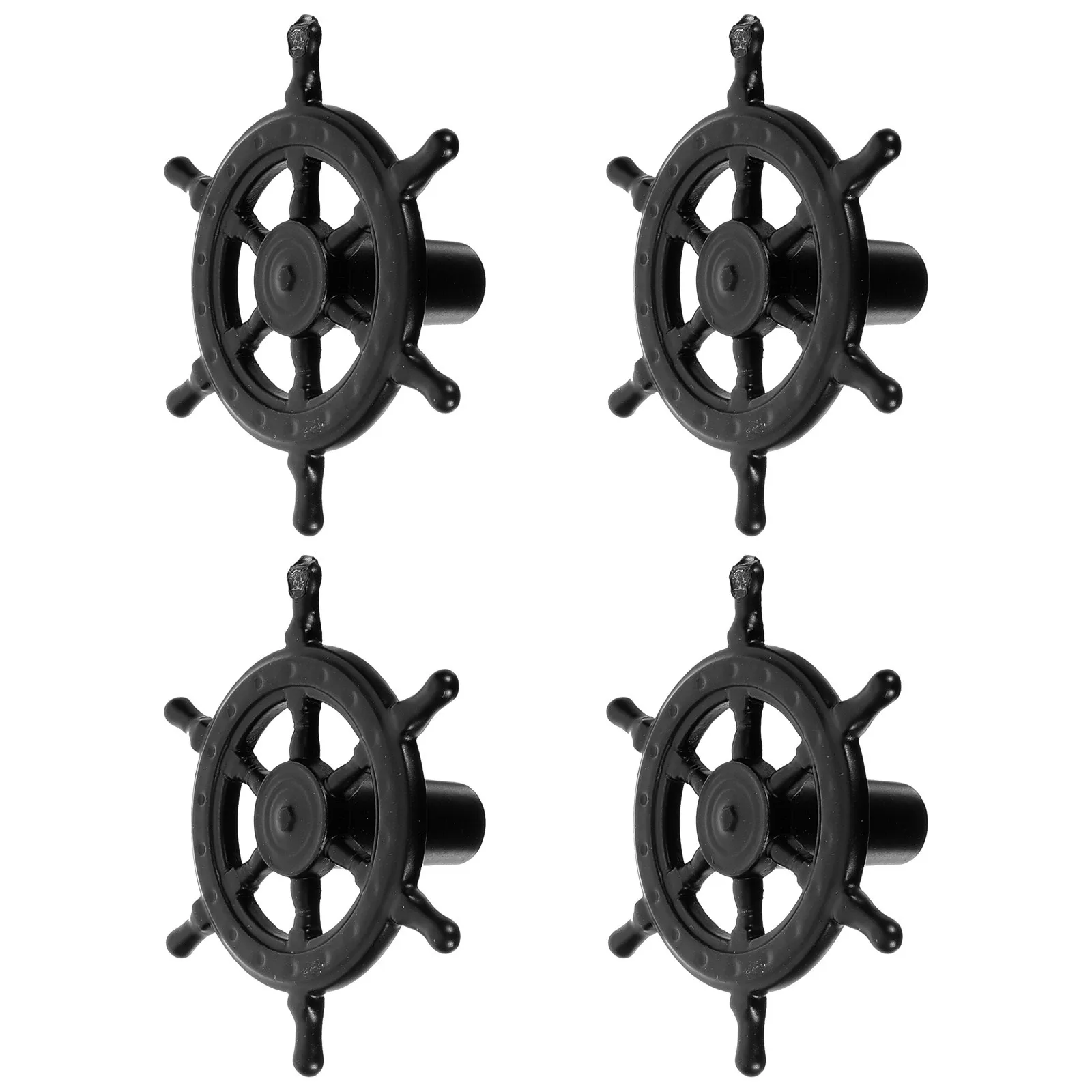 4Pcs Vintage Anchor Drawer Pull Zinc Alloy Furniture Handle Cabinet Door Handle Nautical Style Wardrobe Dresser Knobs Accent