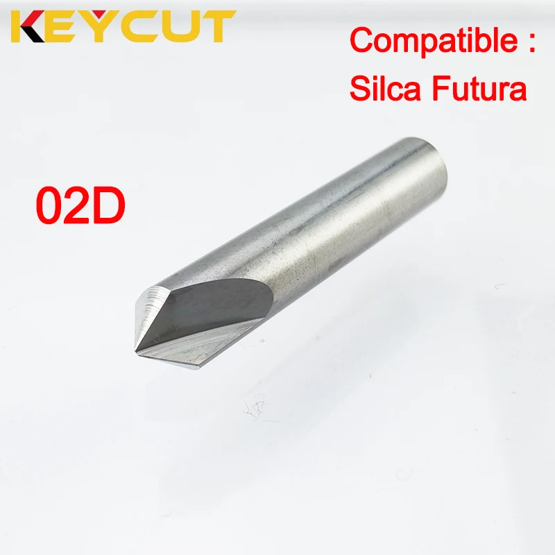 실카 퓨투라 02D 02DW 100 °    딤플 커터는 ILCO Silca Futura 자동 및 프로 키 머신 애프터마켓에 적합합니다.