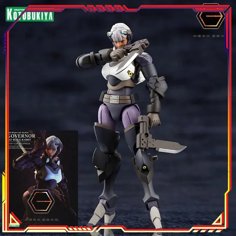 

Kotobukiya HEXA GEAR LAT Black Rabbit Action Figure Assembly Model Official Licensed Collectible Toy Desktop Decoration
