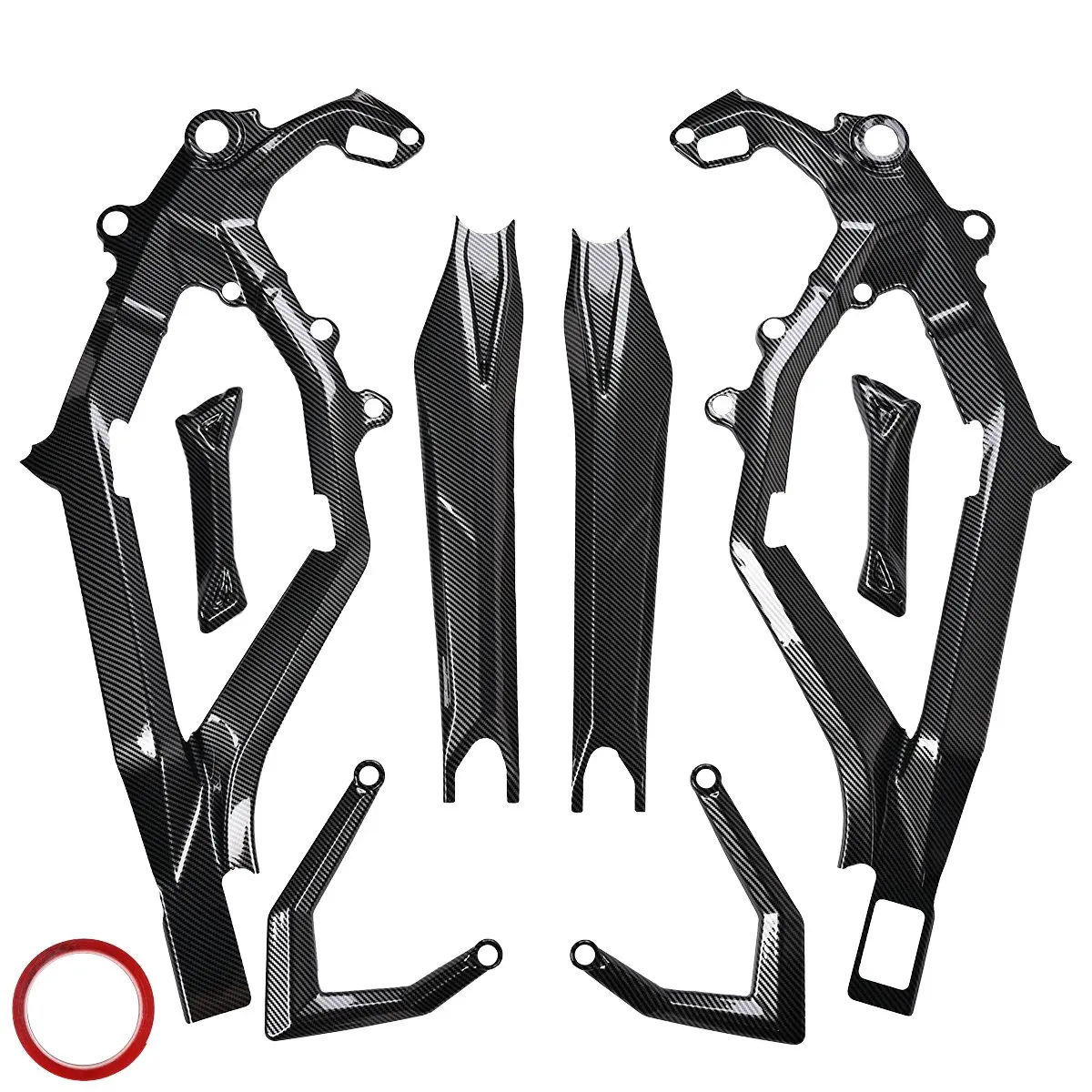 Framebeschermer kuipbodykit met grafische motorfietsen voor Sur-Ron Ultra Bee koolstofvezellook beschermhoes voor elektrische fietsen
