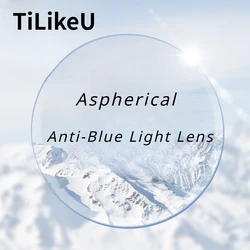Customized Lenses 1.56 1.61 1.67 Index Aspheric Lens Resin Hd Anti-Blue Light Lens Optical Myopia Prescription Lenses Customized