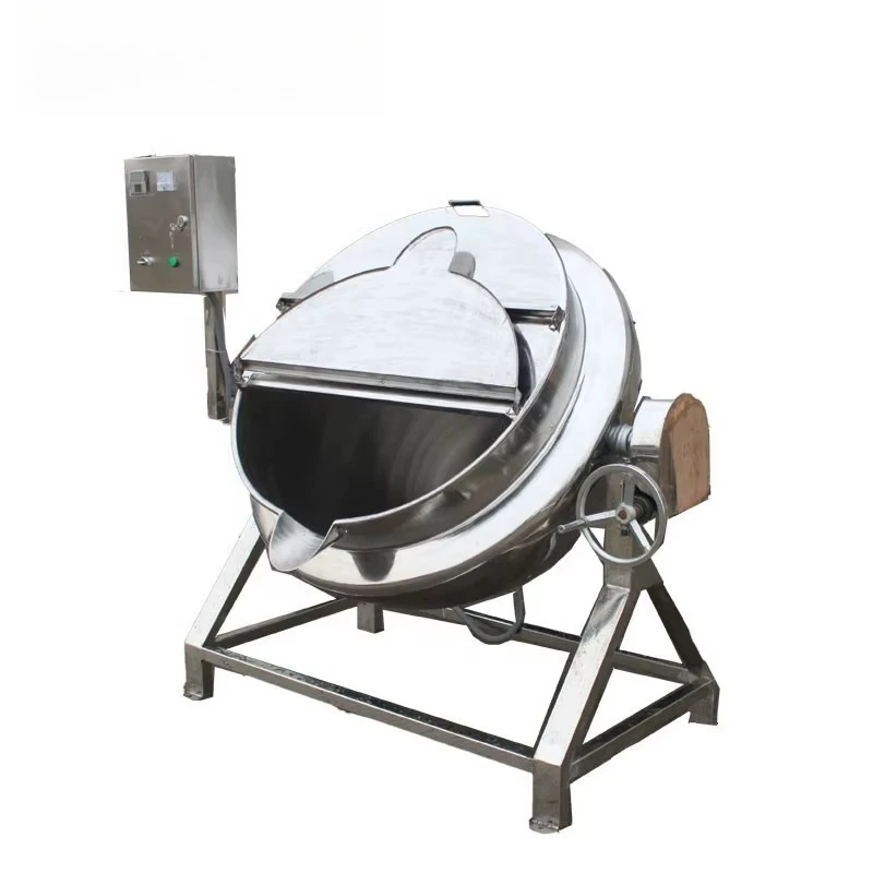 Industrial Cooking Pot Electric/Steam/Gas Heating Milk Boiling Machine