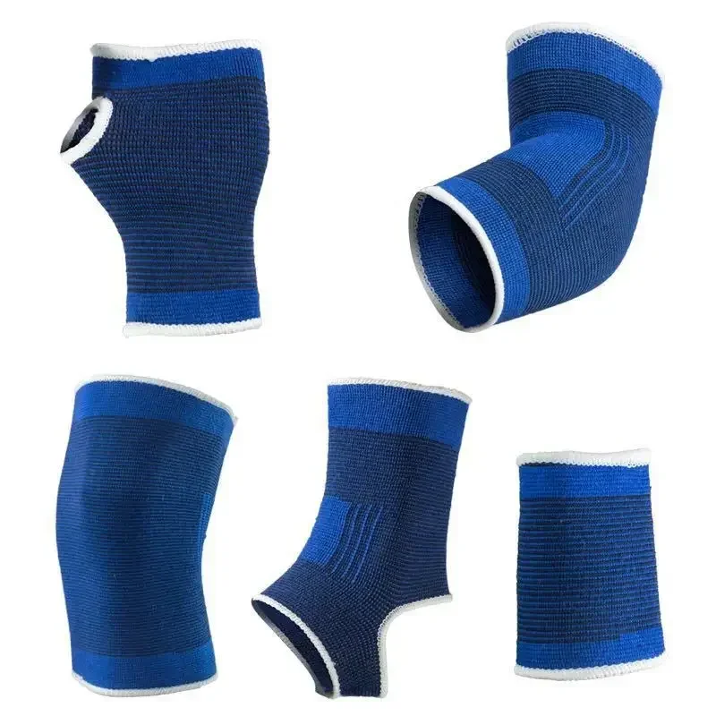 Sports Protective Gear Basketball Knee Pads Wrist Pads Elbow Pads Ankle  Palms Men and Women Exercise Fitness