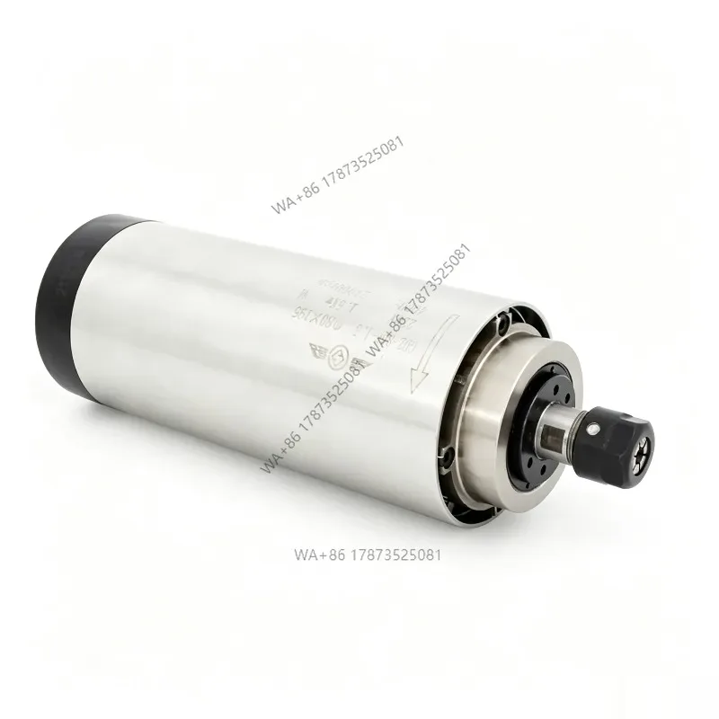 1.5KW 220V Air Cooled Spindle Motor 24000rpm ER16 Collet for CNC Router Engraving with 2.2KW Frequency Converters VFD