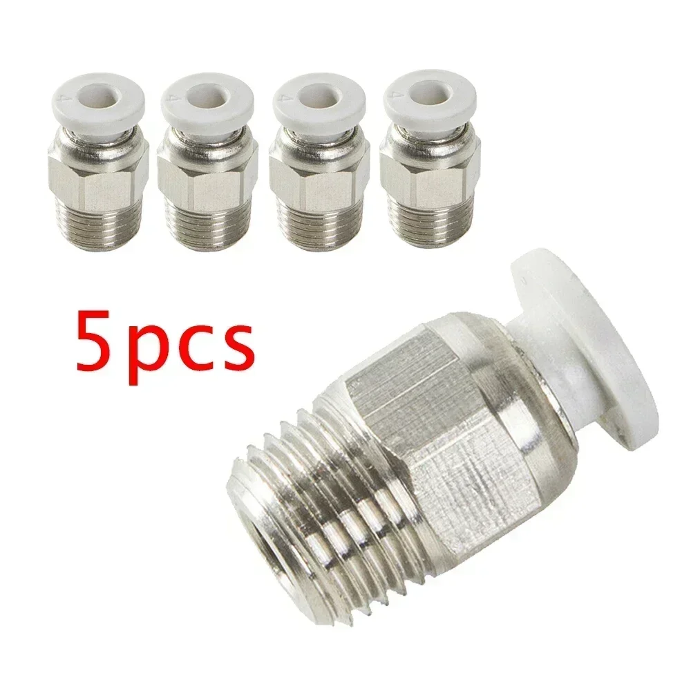 Convenient PC4M10 Male Pneumatic Tube Fitting Connector For Creality 3D For CR10Ender3 Smooth Extrusion Guaranteed