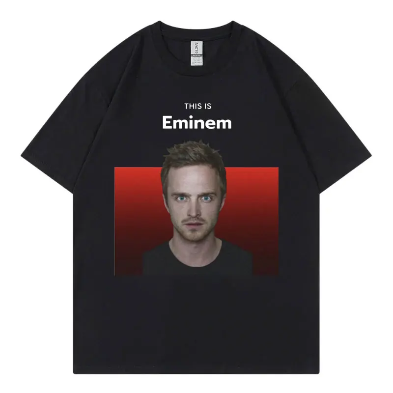 

Breaking Bad Merch T Shirt Funny This Is Eminem Jesse Pinkman Meme Graphic T Shirts Men Women High Street Fashion Trend T-shirts