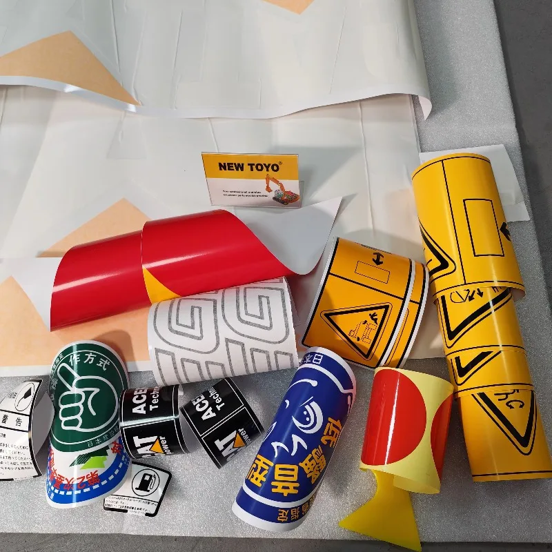 Full Car Sticker 307D 312D 315D 320D 330D 336D Full Excavator Stickery for Caterpillar Machine Excavator Parts