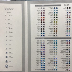 بريق كريستال الزجاج حجر الراين حار إصلاح حجر الراين ، الحديد على أحجار الراين للملابس ، زخرفة الملابس ، SS6-SS30 أفضل 10 أحجار مبيعا لتزيين النعال - No10