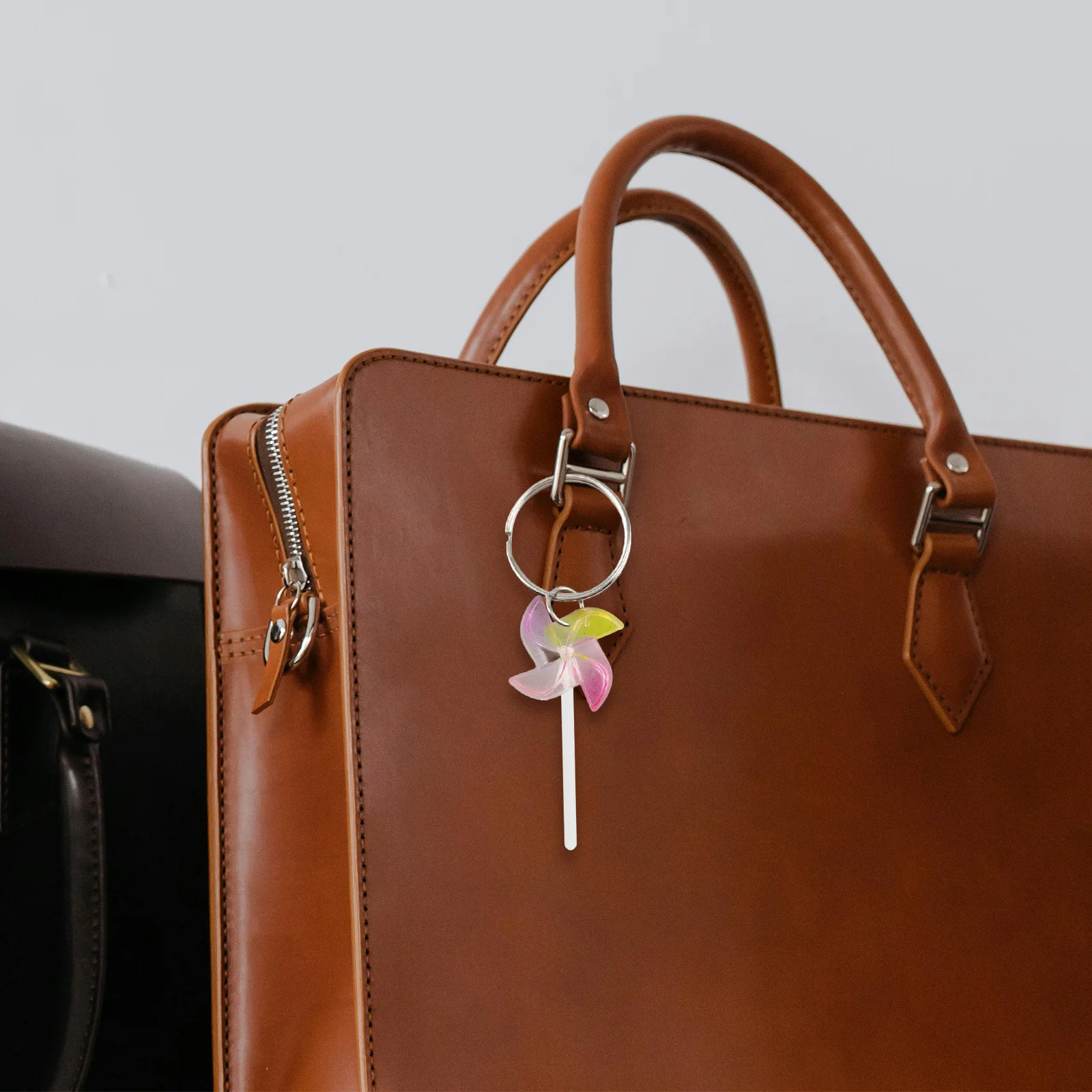 10 Buah Gantungan Kunci Resin Bentuk Lolipop untuk Proyek Kerajinan DIY, Liontin Gaya Kalung Gelang, Aksesori Dekoratif