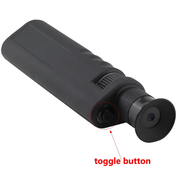 400x Magnification End Face Detector Hand Held Optical Fiber Microscope  Optic Inspection Scope