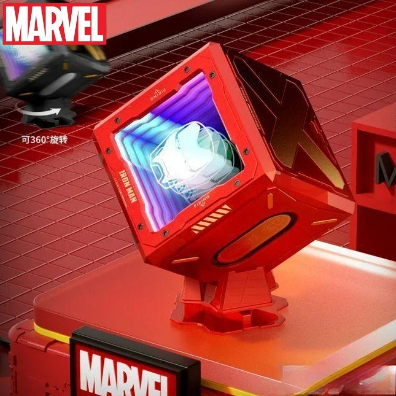 Marvel The Avengers Iron Man Creative Cartoon Speaker Personalized Anime Movie Character Home Wireless Bluetooth Speaker Gift