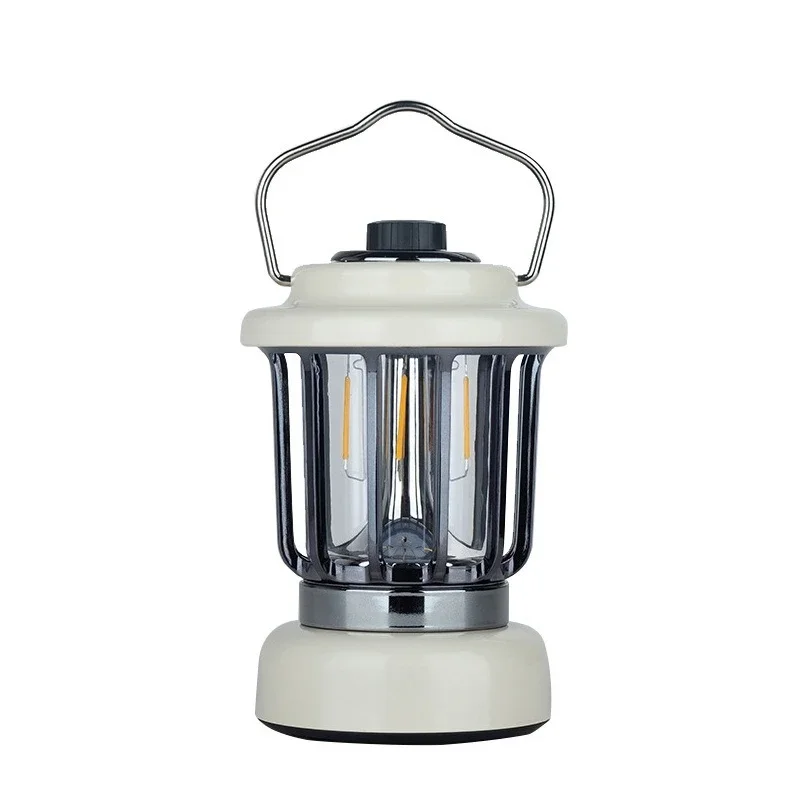 New retro horse lamp camp outdoor camping light LED portable camping tent atmosphere USB charging