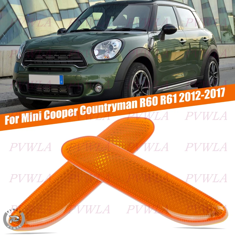 

Для Mini Cooper Countryman R60 R61 2012-2017 передние крылья, лампа, боковой индикатор, автомобильные аксессуары 63139802568 63139802567