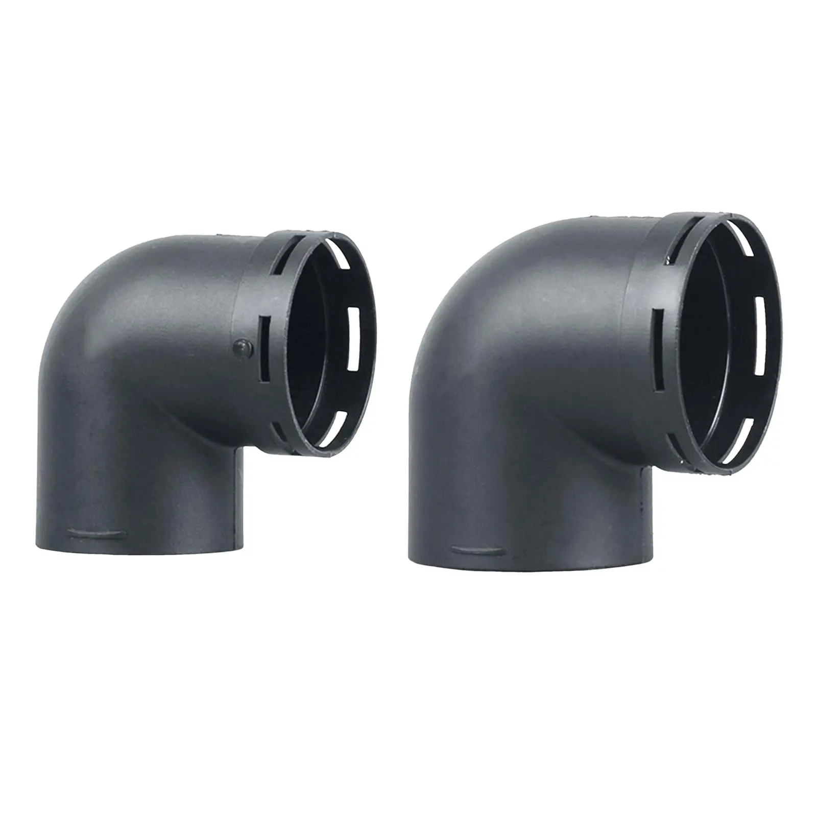 Air Ducting Pipe Elbow Outlet Round Tube Connector Easy Installation Durable