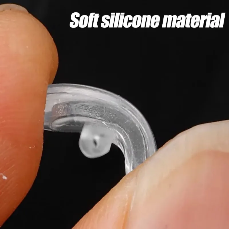 20sets Eyeglasses Nose Pads with Screwdriver Soft Silicone Air Chamber Glasses Anti-slip Nose Pad Replacement Repair Tools