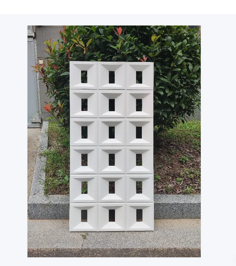 Partition Panels Pu Hollow Brick Moisture-Proof Anti-Crack Noise Reduction for House Decor Factory Direct Supply 2025 Hot Sale