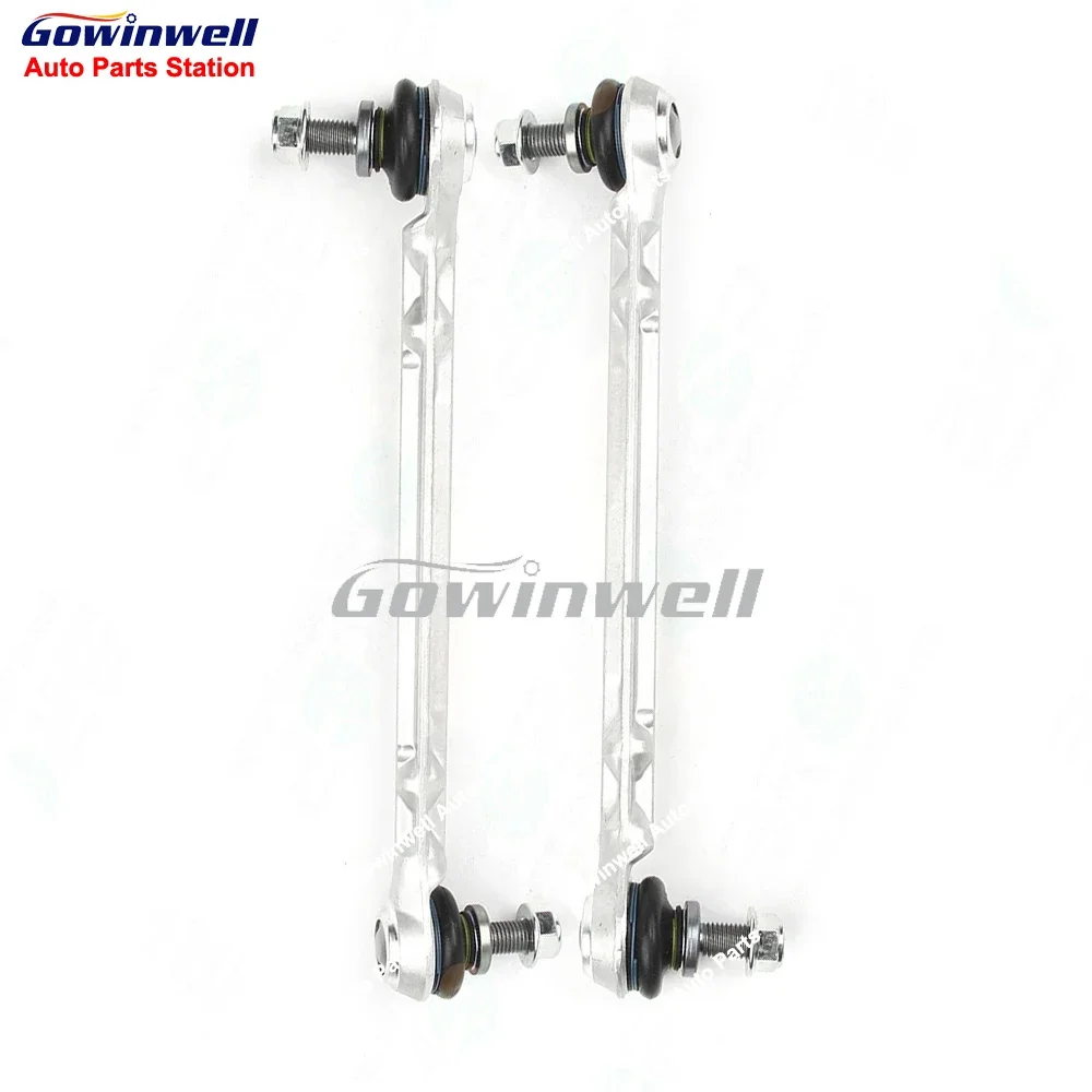 Pair of 2X Front Axle Sway Bar End Stabilizer Link For Mercedes Benz E Class W212 S212 CLS C218 4-Matic A2123202589 A2123202689