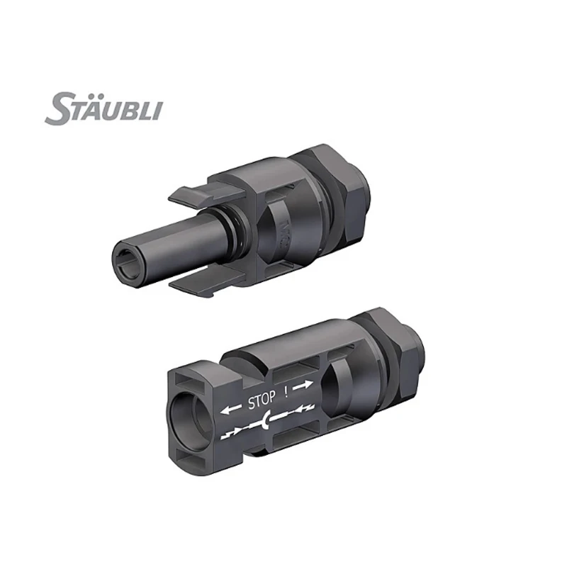 TUV CE IP 65 Staubli Brand MCFour Connector DC Terminal For HUAWEI Inverter  Solar Panel Connector PV Connector Joint 1000V