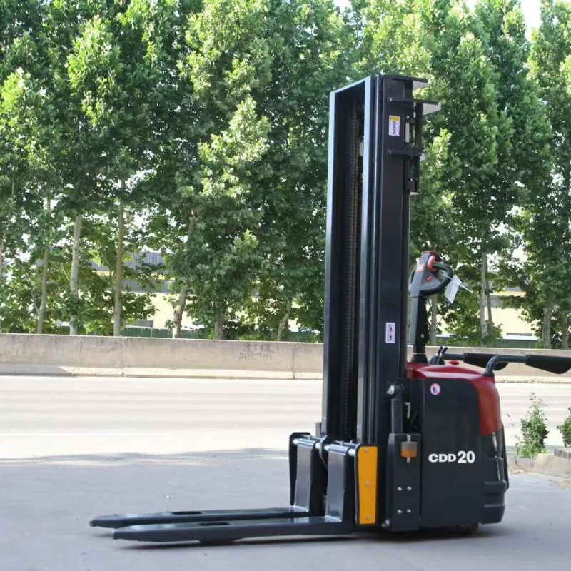 

Customized China's New Type Hydraulic Stacker Truck Small Forklift Pallet Stacker 1.6-2 Ton Electric Forklifts Lead-Acid