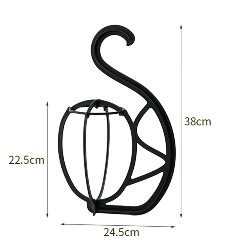 BAAG-2er-Pack Perückenaufhänger, tragbarer hängender Perückenständer, Perückenaufhängerhalter für mehrere Perücken und Hüte, faltbarer Perückenhalter