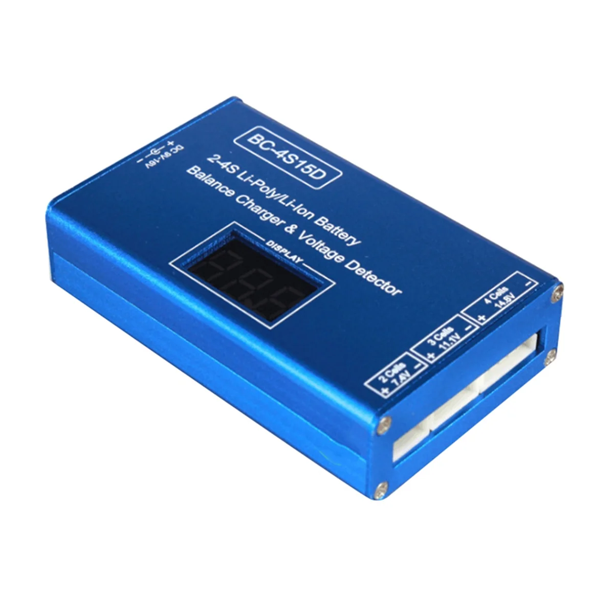 Новое зарядное устройство Lipo Li-Ion 3C-BC-4S15D, детектор напряжения, ЖК-цифровой дисплей, балансное зарядное устройство для радиоуправляемой батареи