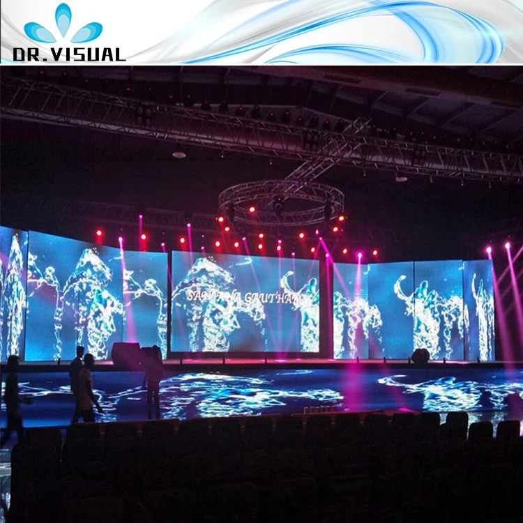 DR VISUAL LED  rental p3.9 rental indoor led display pantalla led gigante digital led display