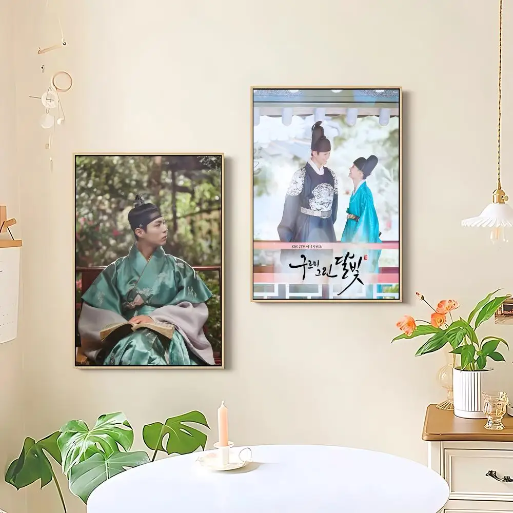 Moonlight Drawn by Clouds Poster HD art sticky wall waterproof home living room bedroom bar aesthetic decoration