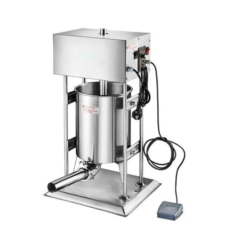 Small Scale Electric Automatic Sausage Filling Machine Homemade Food Sausage Stuffer With Motor Core Component
