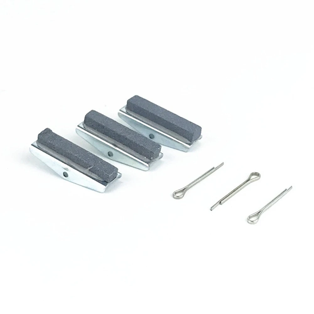 for durable High Quality New Practical Useful Cylinder Hone Replacement Stones 220 Grit 3 Cotter Pins 3Pcs Accessory