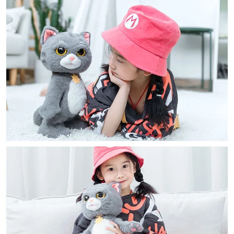 NEW Quchao Doumiao Net Red Spot Cloth Cat Singing and Dancing Simulation Electric Plush Cute Pet Children's Puzzle Baby Toy