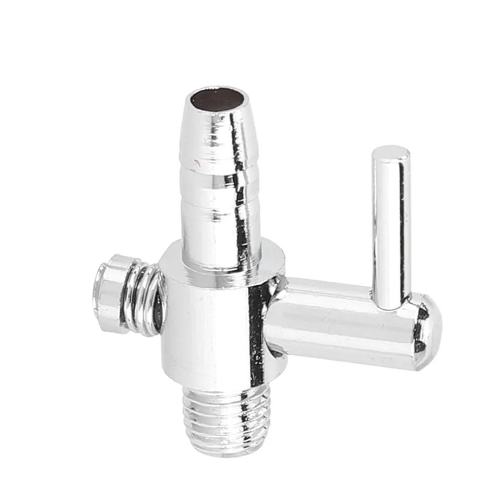 10PCS Set Stainless Steel Air Volume Flow Adjustment Valve Thread Connection Single Open Air Flow Control Valve