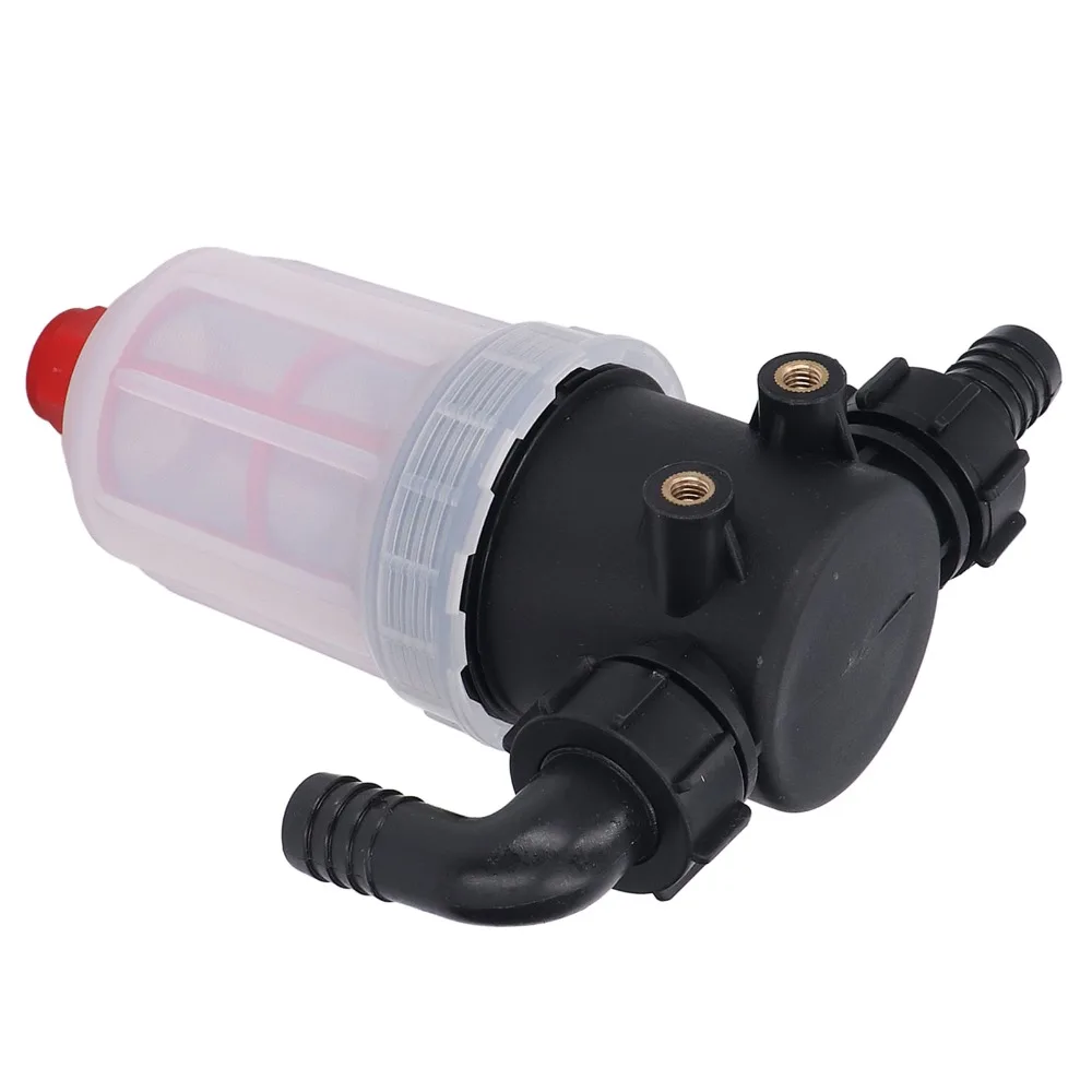 50 Mesh Filter Element Sprayer Inlet Water Filter Plastic,304 Stainless Steel Red Garden Hose Inlet Filter 25mm Connector