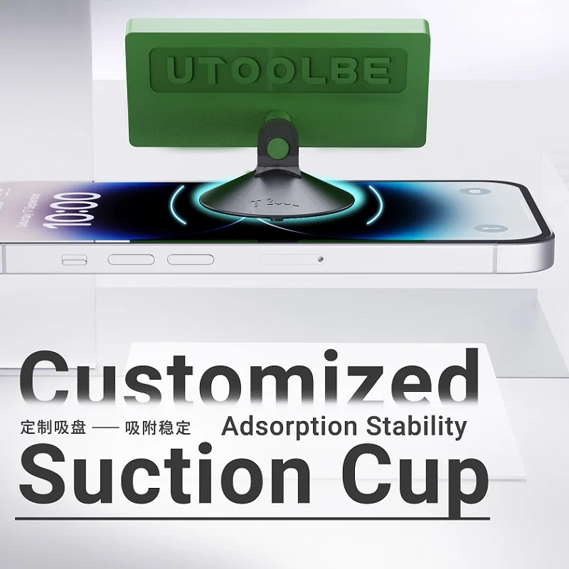 2UUL BH07 Professional Repair Stand Strong Magnetic Large Suction Cup for Phone LCD Back Glass Removal Motherboard Reballing