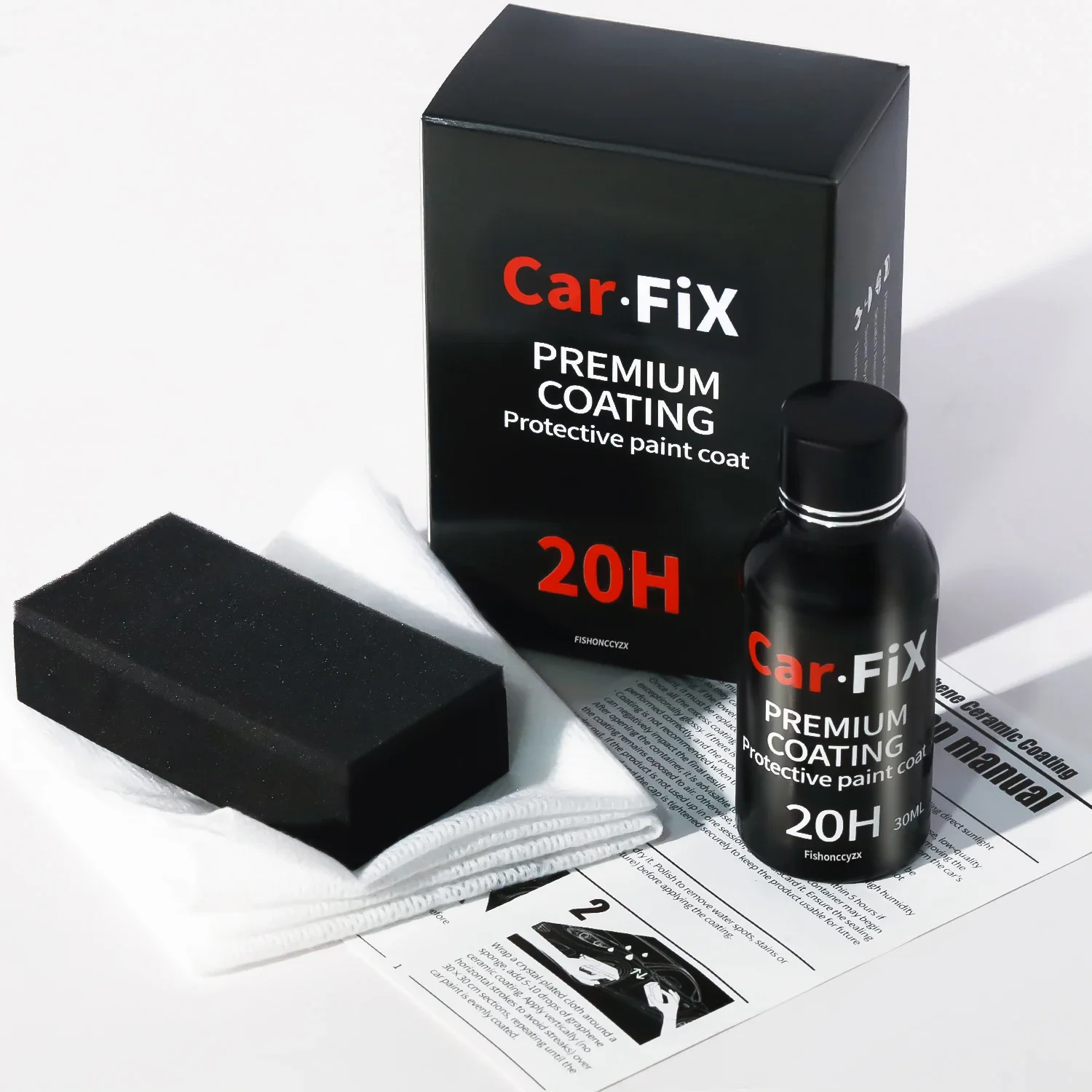 

20H Car Coating Polishing Wax Anti-Scratch Paint Protection 5-year Guarantee Glossy Prolonging Paintworks Ceramic Liquid Glass