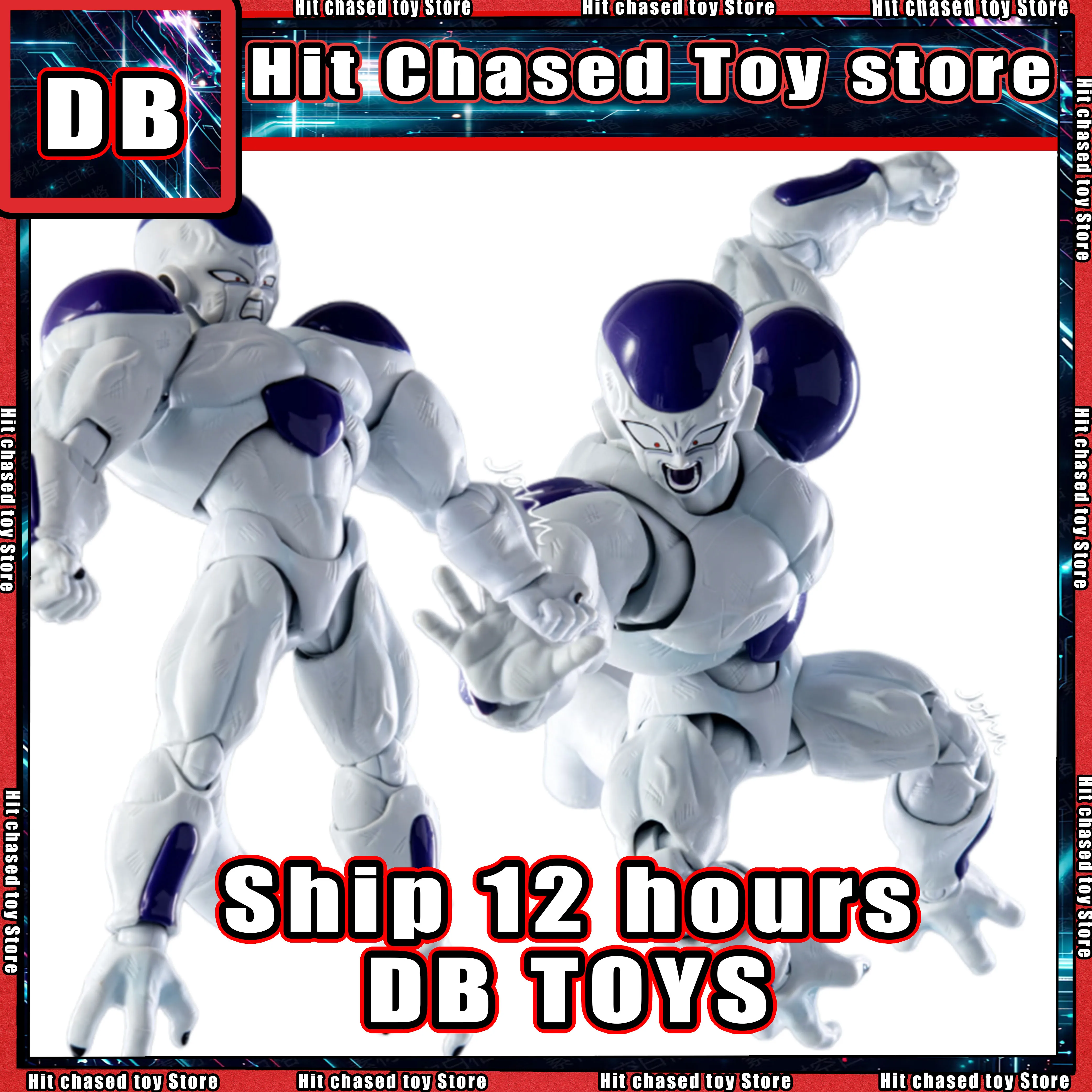 

In Stock DB Factory DB Toys Dragon Ball Z Full Power Frieza DBZ S.H.Figuarts Action Figures Model Anime Action Figures Model Toy