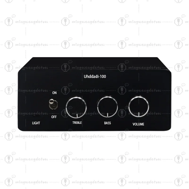 Bluetooth 5.0 Stereo Audio 2-Channel Amplifier Receiver Hi-FiD Class Integrated 100W Bass High Frequency Control