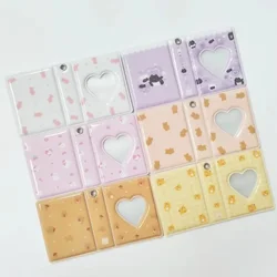 1PC Cute Bear 3-inch Love Card Album Polaroid Card Storage Album Kpop Photo Storage Album