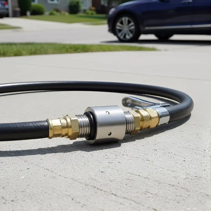 Adaptador de Bico de 1/4 polegada para Lavadora de Alta Pressão Karcher Série K, Reutilizável, Conexão Fácil para Limpeza de Equipamentos Externos Morgana