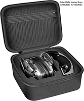Storage Bag for Walker's Razor Slim Electronic Earmuffs/for Howard Leight Shooting Hunting Hearing Ear Protection （Bag only)