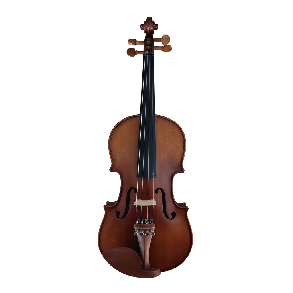 Handmade Solid Wood Violin for Beginners, Children and Adults, Professional Level Instrument for Practice