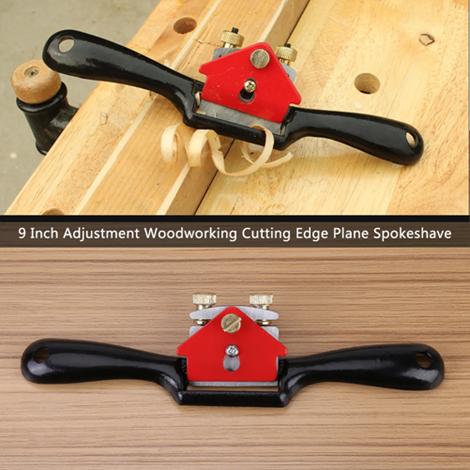 9 Inch Plane Spokeshave 9 Inch Adjustment Woodworking Cutting  Plane Spokeshave Hand Trimming Tool With Screw Hand Planer