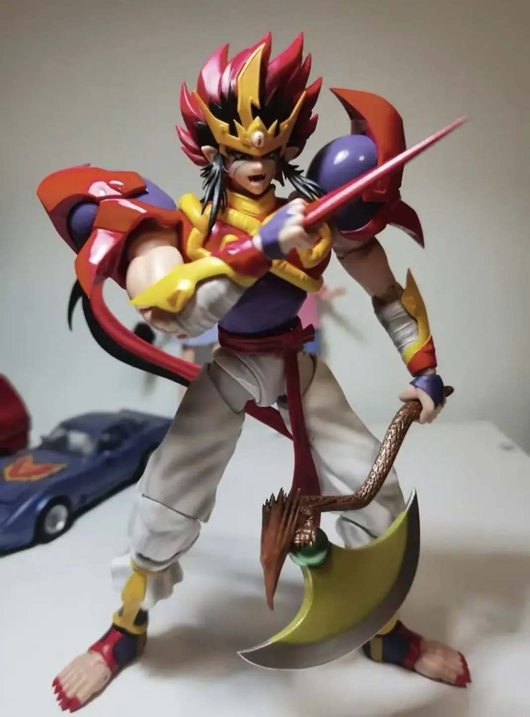 

В наличии: Отличные игрушки GT Dasin Model Kishin Douji Zenki, подвижная коллекционная фигурка из ПВХ для мальчиков, дропшиппинг