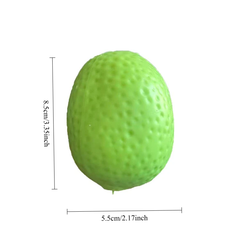 Handgemachter Knuspriger Zitronen-Stressball, Farbwechselndes Frucht-Quetschspielzeug, ASMR Sensorisches Stressabbau-Spielzeug