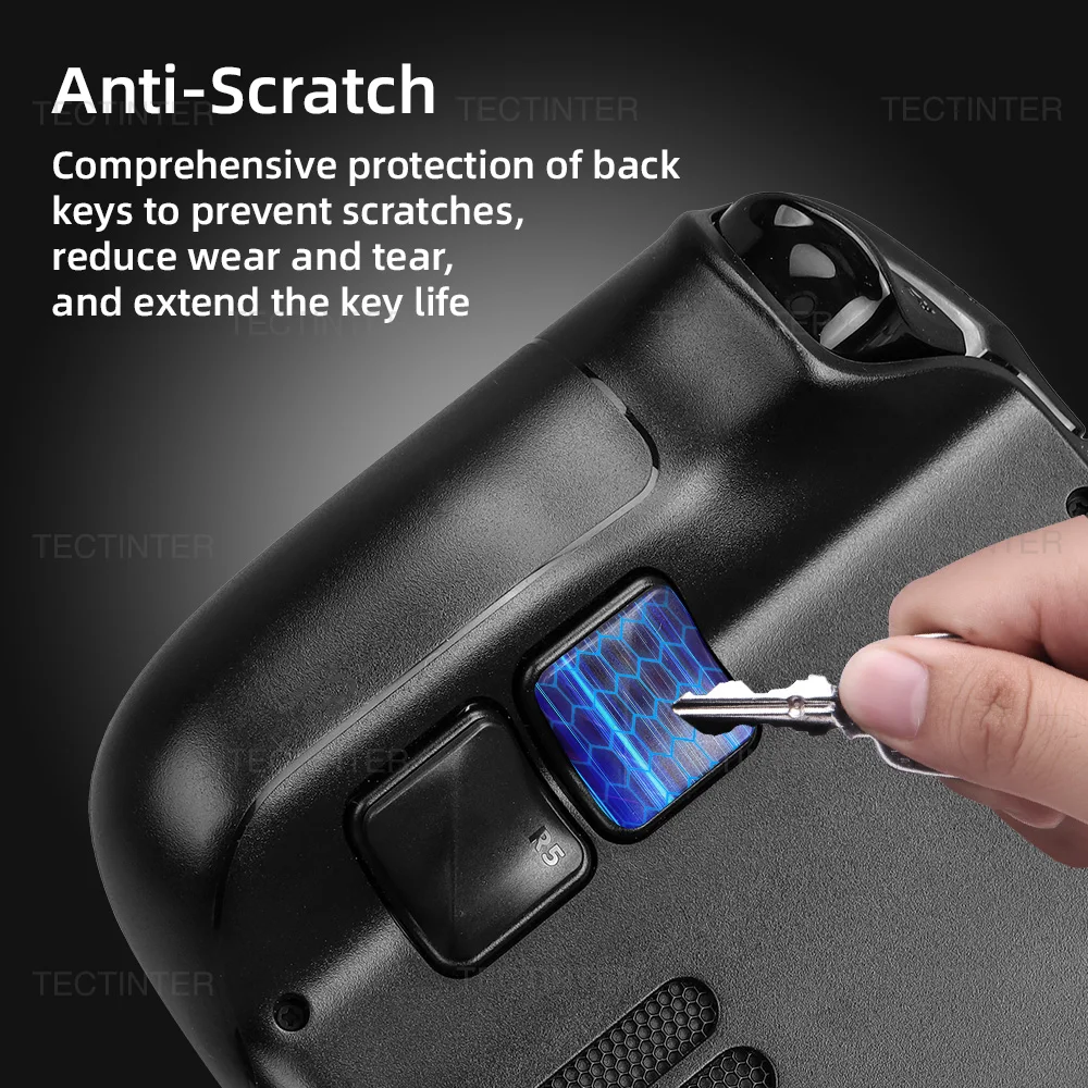 مجموعة تعزيز الزر الخلفي لسطح البخار، وسادة غير قابلة للانزلاق، مجموعة أدوات حماية بزر تحسين لملحقات سطح البخار OLED