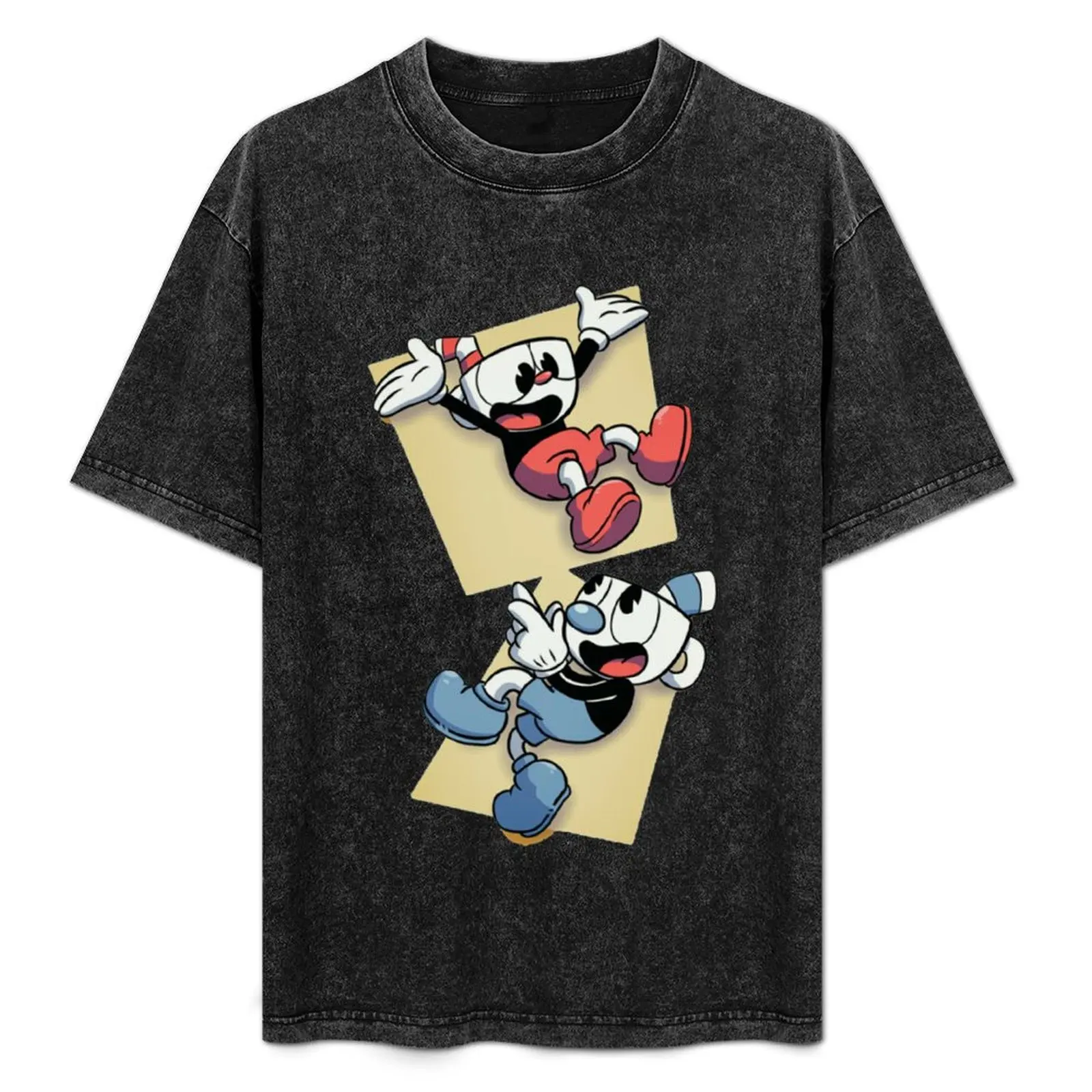 

Cupphead T-Shirt cotton tshirt 100% t shirt man cotton man t shirt luxury funny t shirts cotton T-Shirt