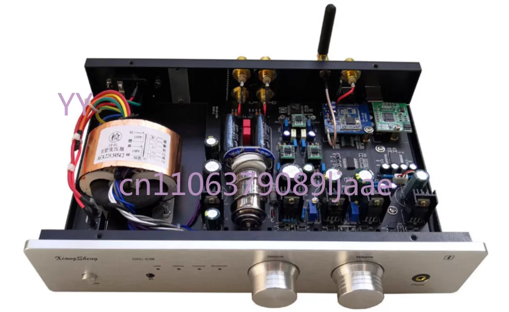 

Готовый аудиодекодер DAC-03 с ламповым усилителем, USB, Bluetooth, пультом ДУ, PCM1794A, SA9023