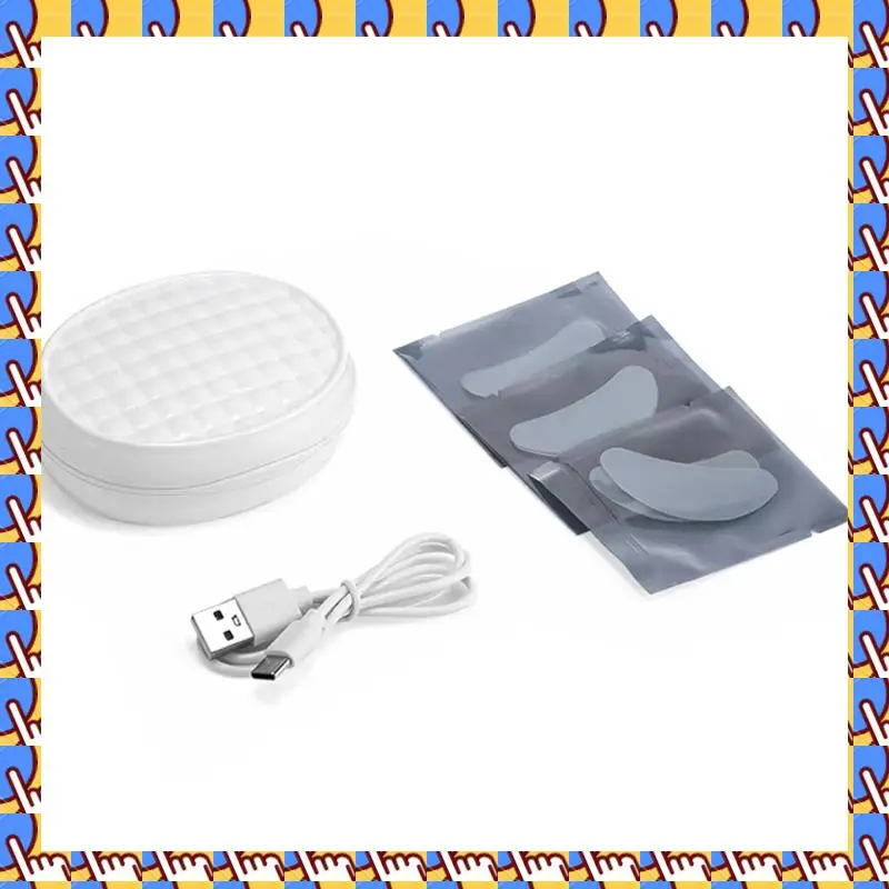 Dispositif de soins oculaires EMS Portable A20M, pour la réduction des cernes et des poches, avec technologie de lumière rouge, tampons de rajeunissement des yeux