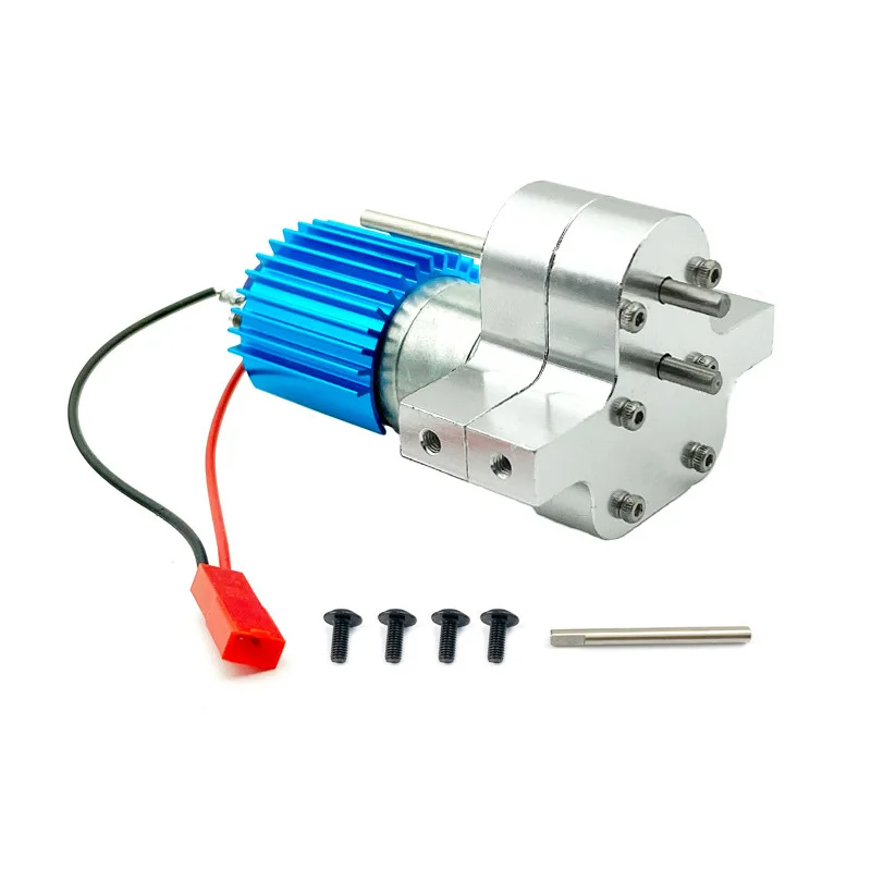 Metal Transfer GearBox with 370 Brush Motor for WPL B14 B16 B24 B36 C14 C24 JJRC Q60 MN D90 MN99S MN91 Speed Change Upgraded