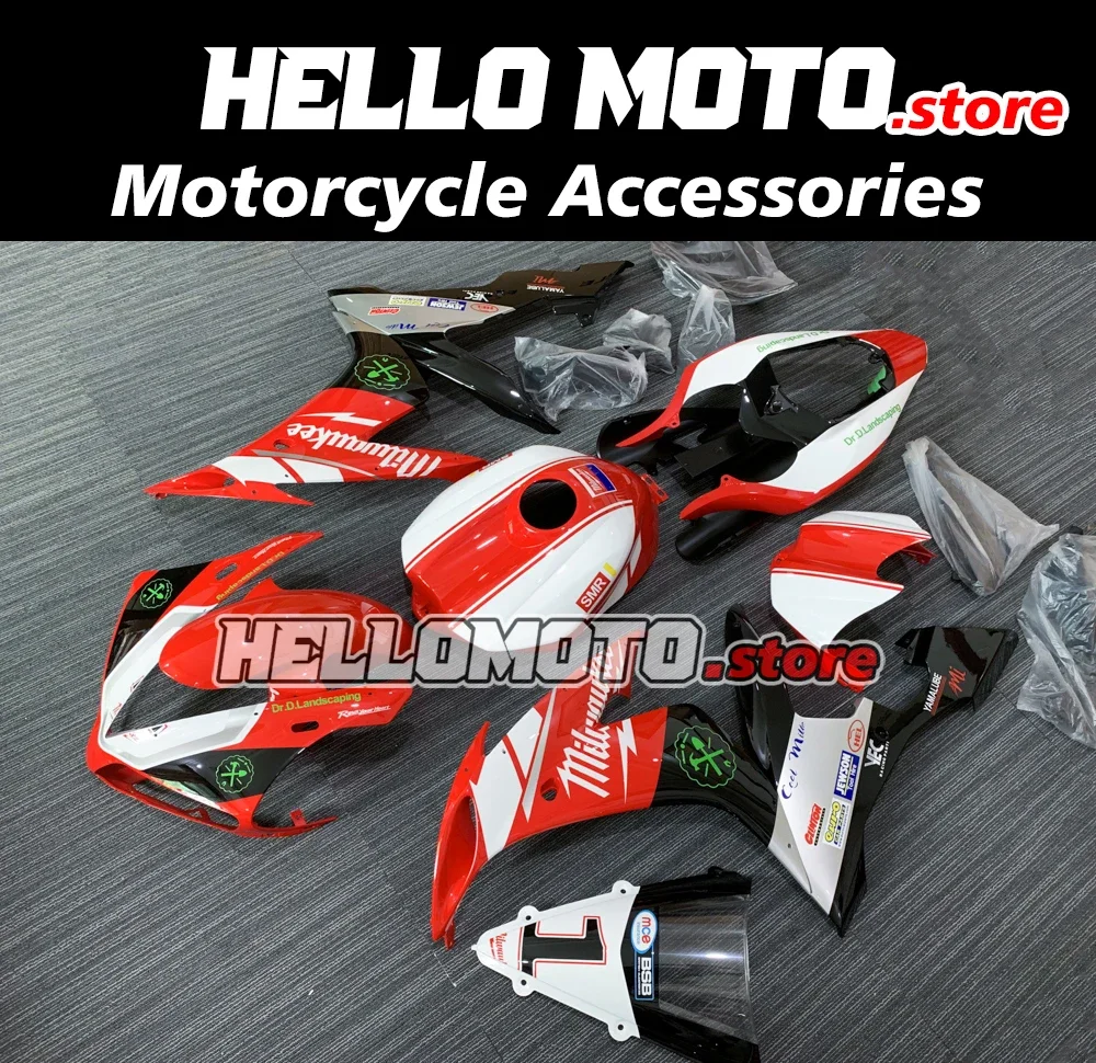 Suitable for YZF-R1 YZF R1 2004 2005 2006 Motorcycle Shell Fairing Spoiler Bodywork Set ABS Injection Molding RN12